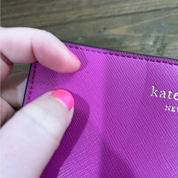 Kate Spade Fuchsia Bifold Wallet - Picture 8 of 8